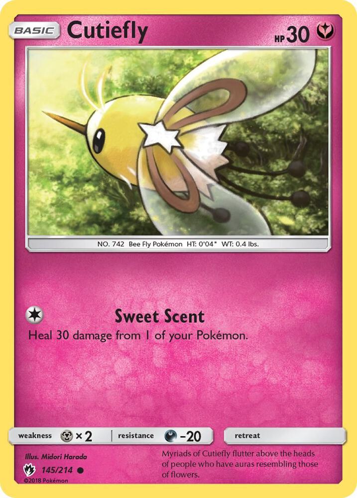 [Reverse Holo] LOT 145/214 Cutiefly C