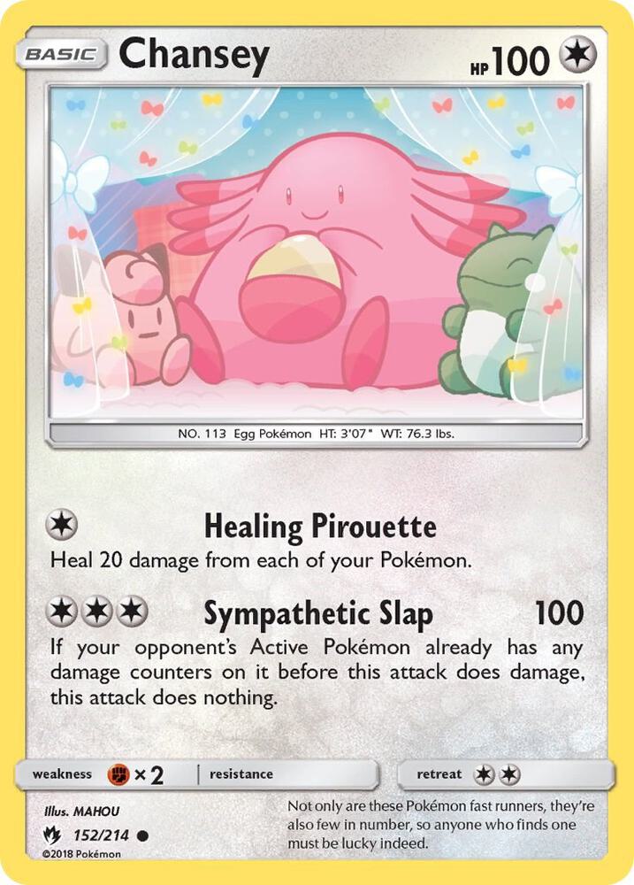 [Reverse Holo] LOT 152/214 Chansey C