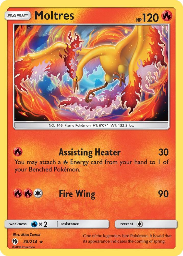 [Reverse Holo] LOT 38/214 Moltres R