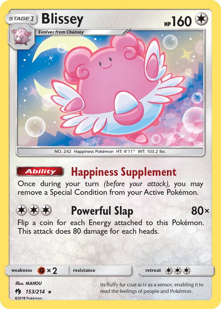 [Reverse Holo] LOT 153/214 Blissey RH