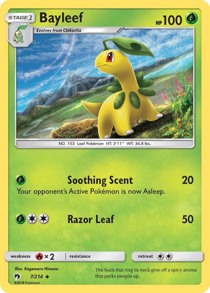 [Reverse Holo] LOT 7/214 Bayleef U
