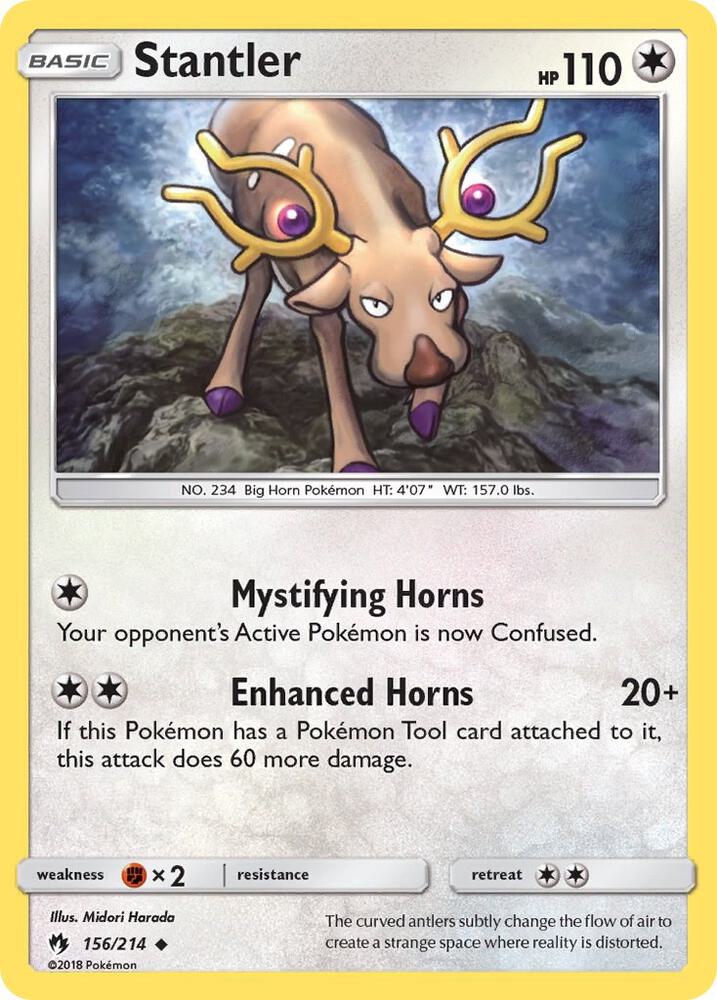 [Reverse Holo] LOT 156/214 Stantler U