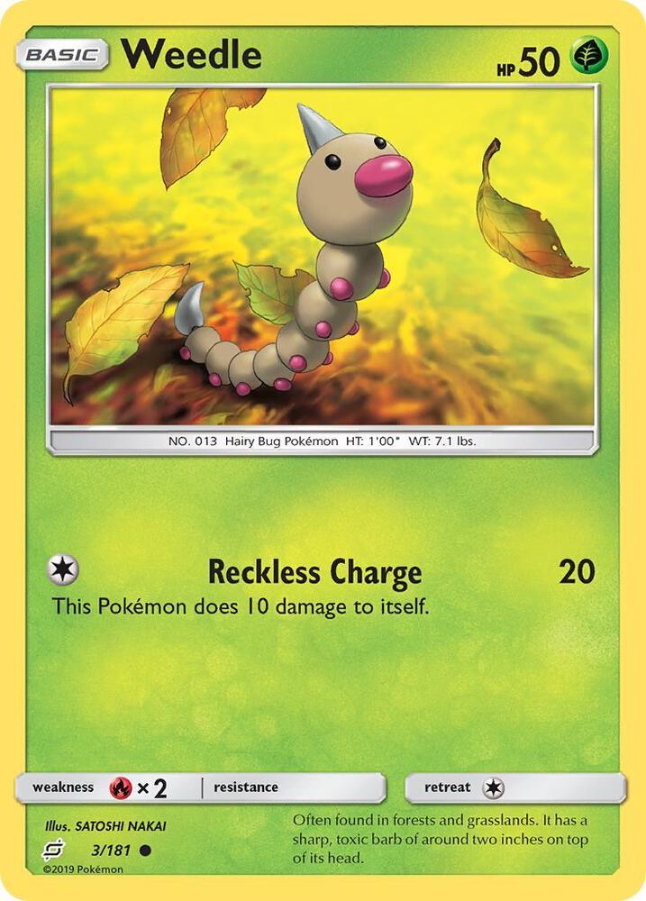 TEU 3/181 Weedle C