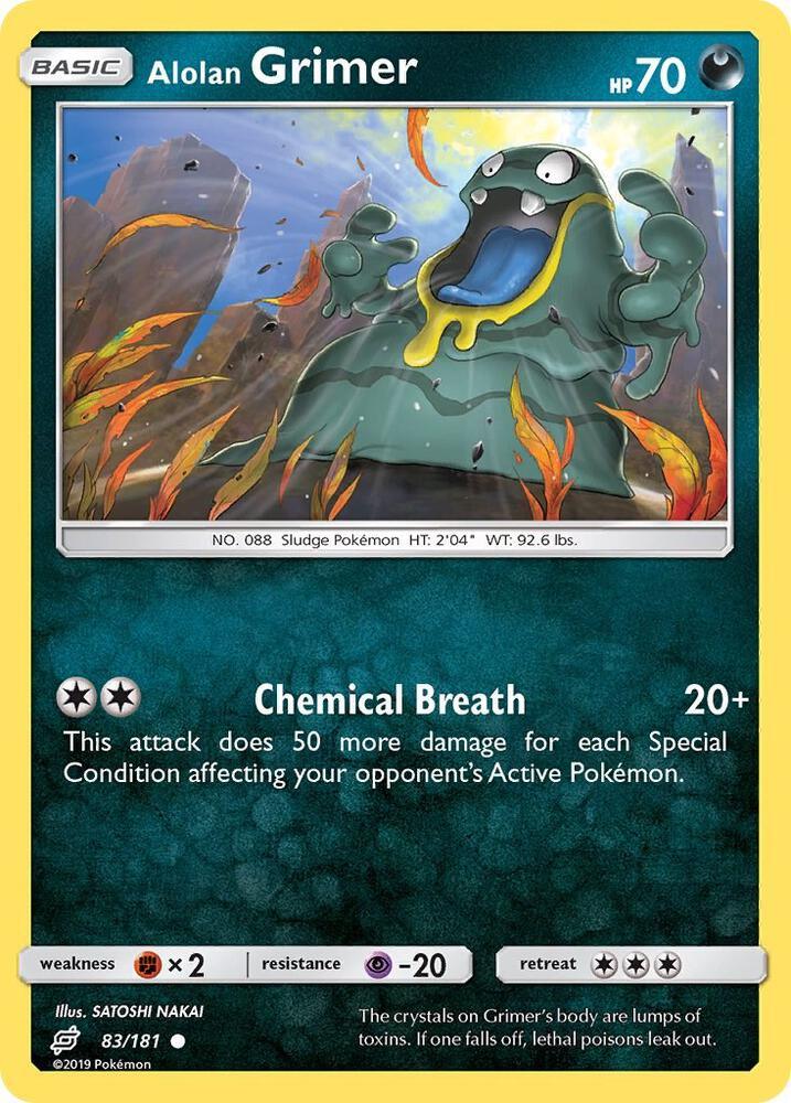 TEU 83/181 Alolan Grimer C