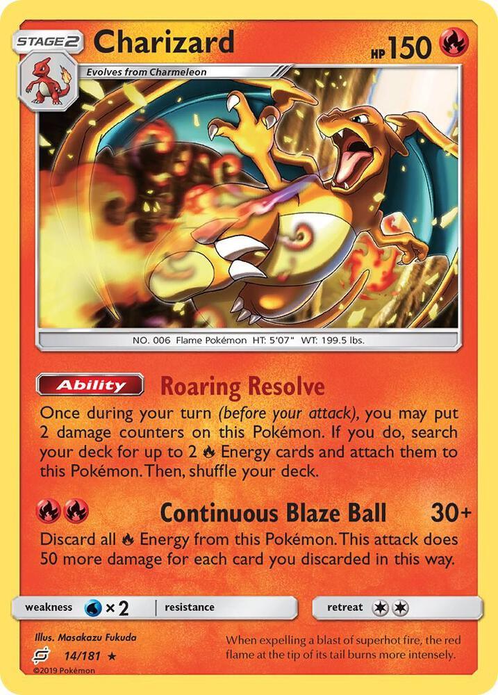 TEU 14/181 Charizard R