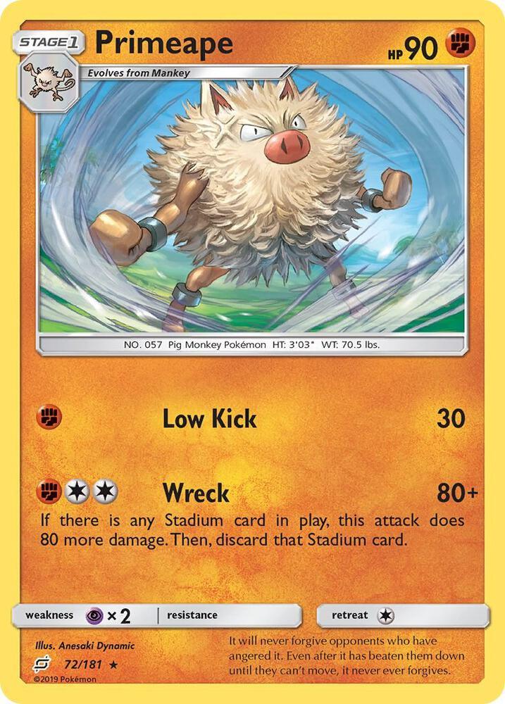 TEU 72/181 Primeape R