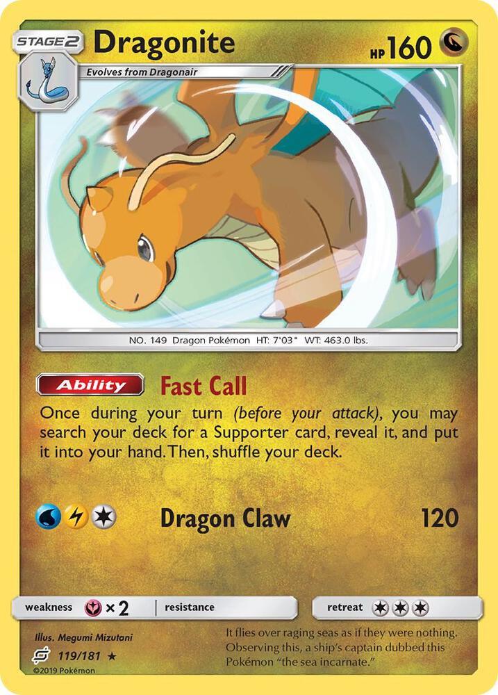 TEU 119/181 Dragonite RH