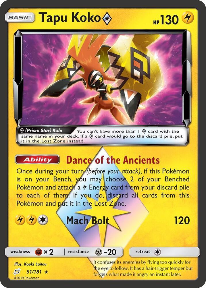 TEU 51/181 Tapu Koko Prism Star RP