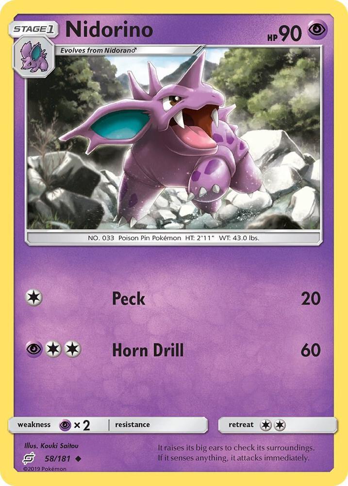 TEU 58/181 Nidorino U