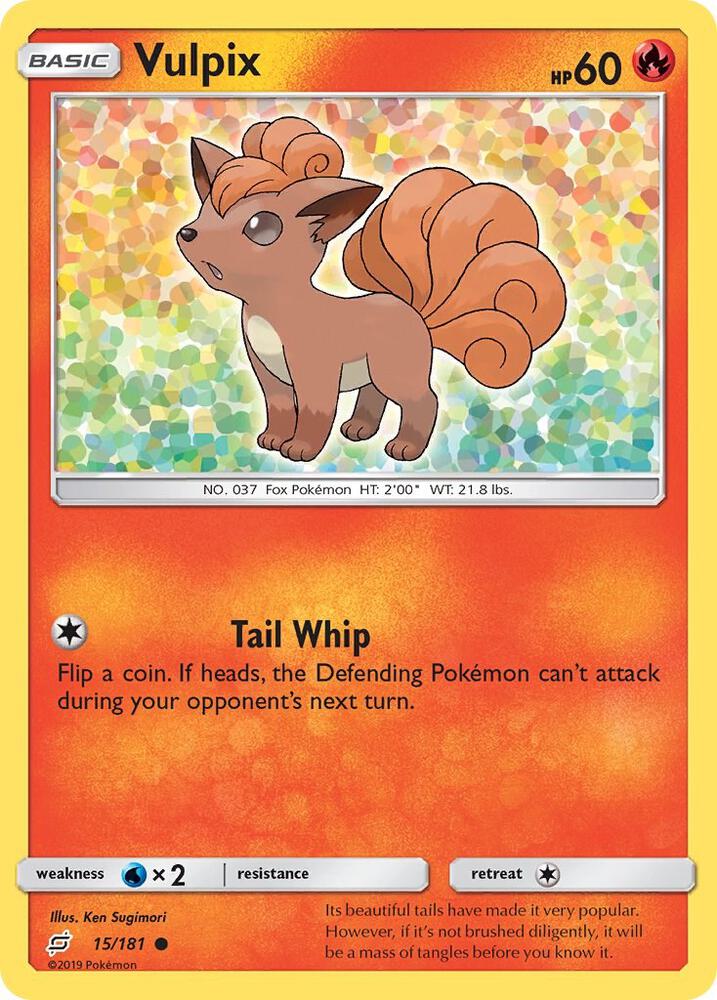 [Reverse Holo] TEU 15/181 Vulpix C