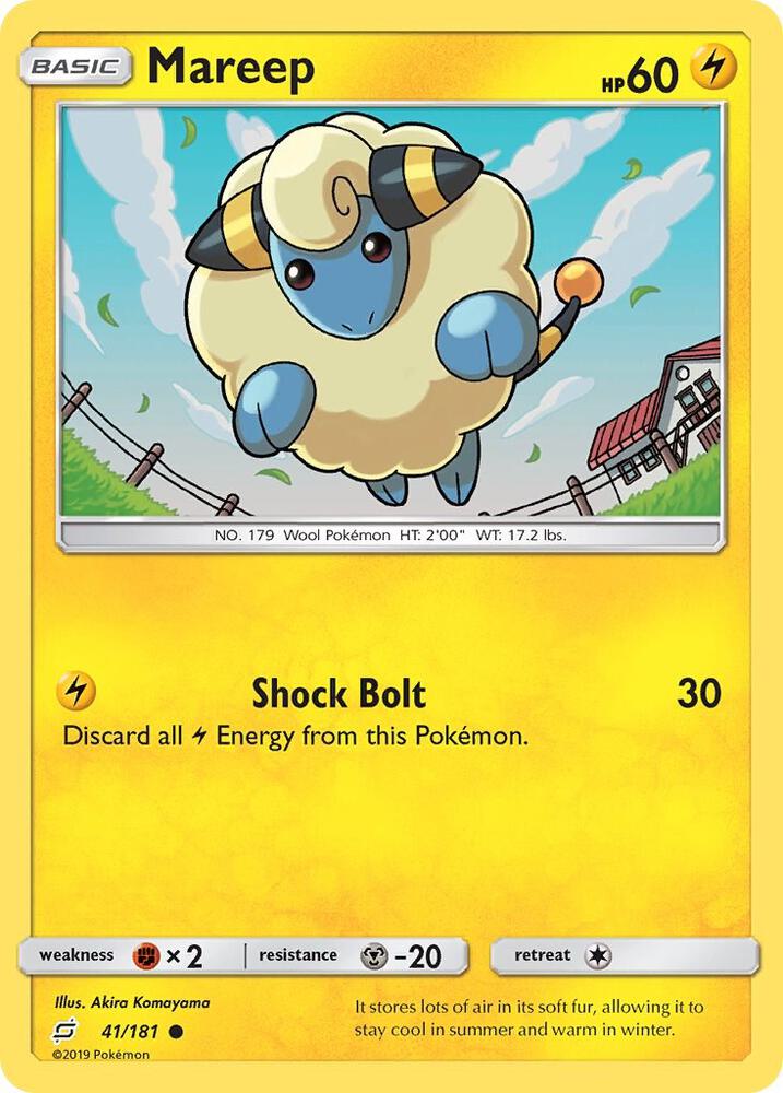 [Reverse Holo] TEU 41/181 Mareep C