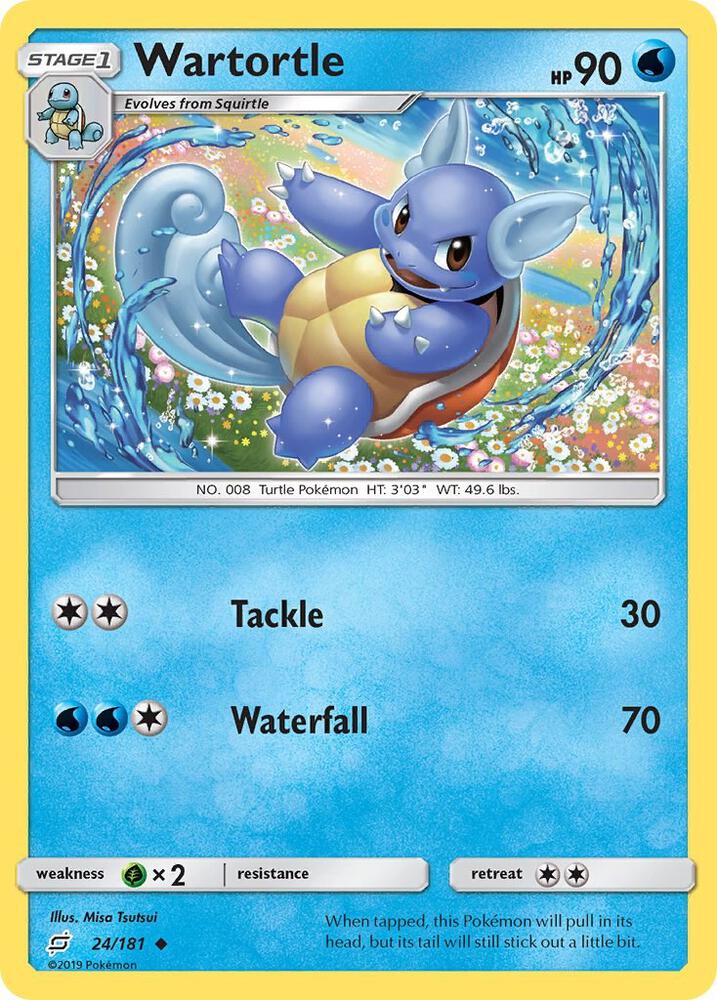 [Reverse Holo] TEU 24/181 Wartortle U