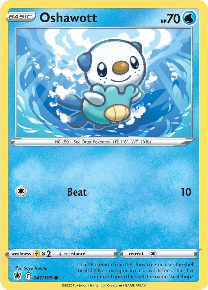 [Reverse Holo] ASR 041/189 Oshawott C