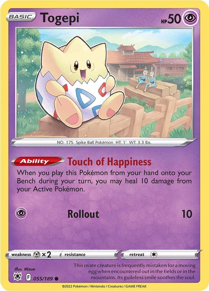 [Reverse Holo] ASR 055/189 Togepi C