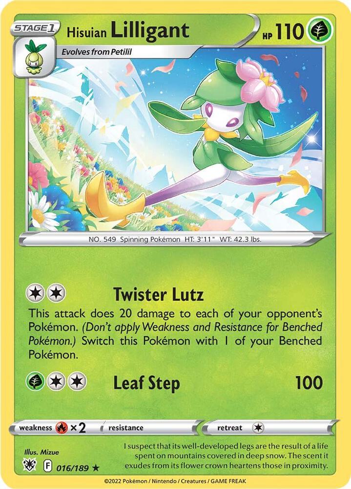 ASR 016/189 Hisuian Lilligant RH