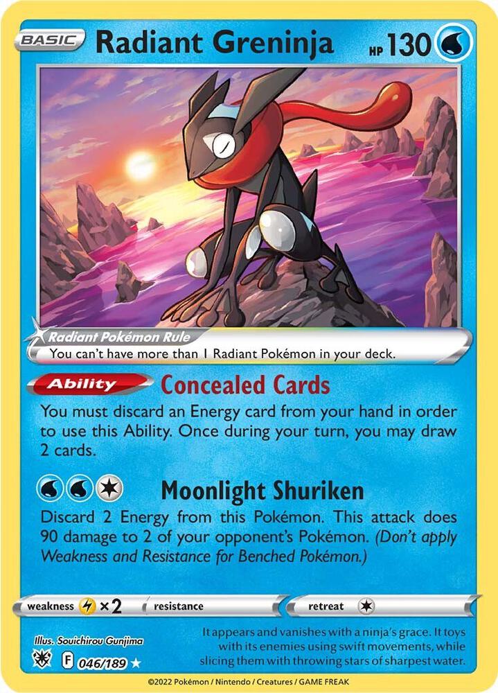 ASR 046/189 Radiant Greninja