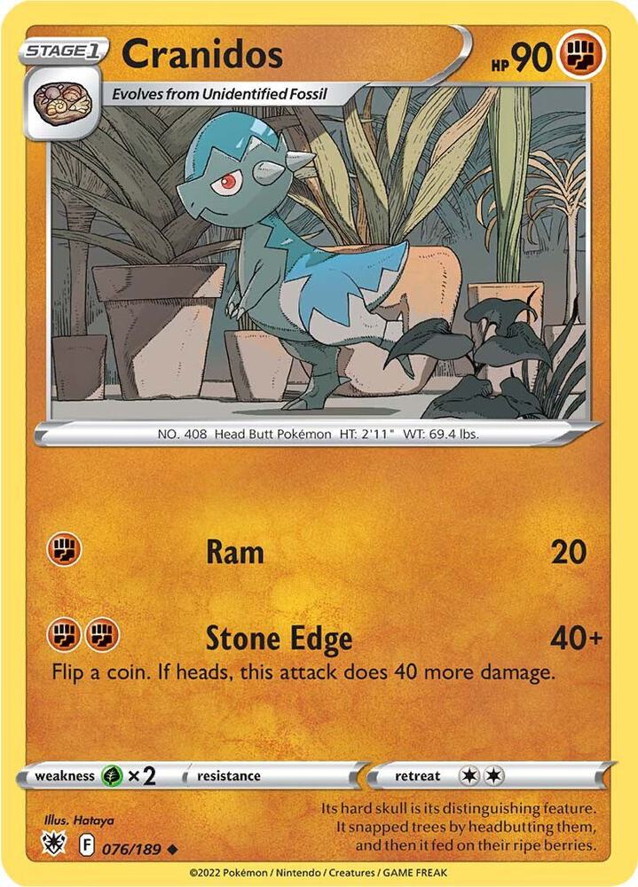 ASR 076/189 Cranidos U
