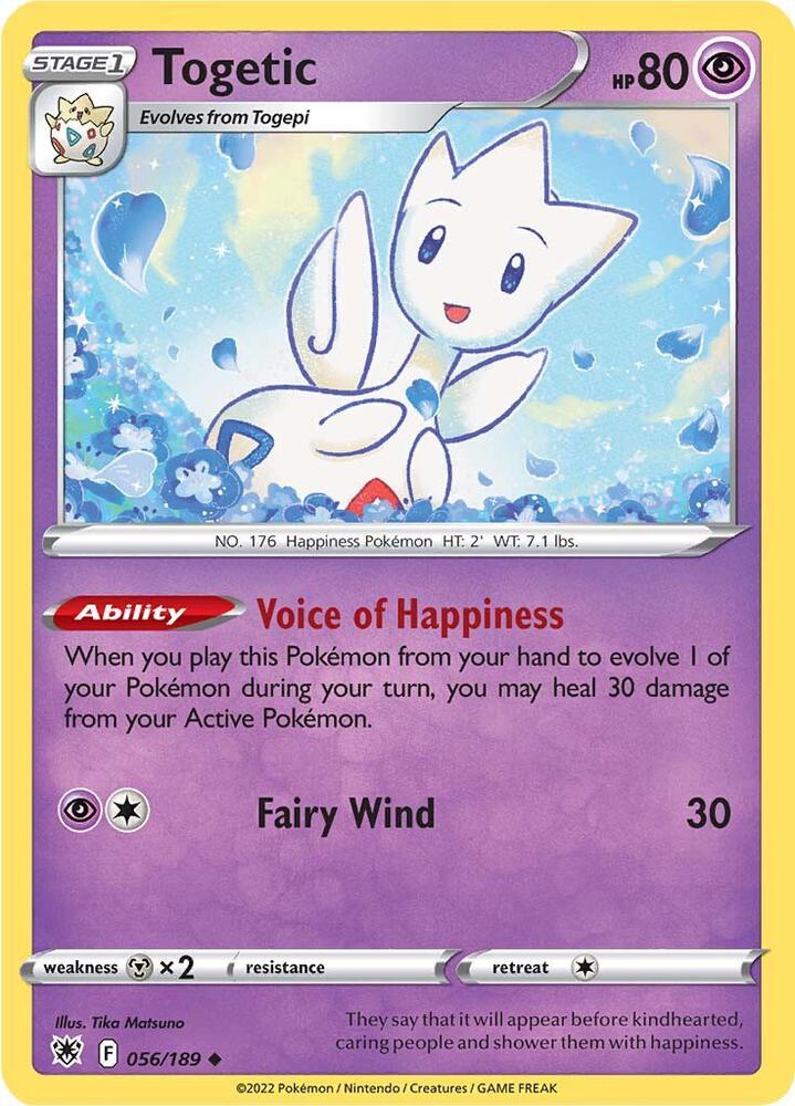 [Reverse Holo] ASR 056/189 Togetic U