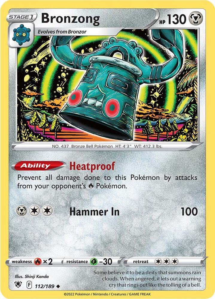 [Reverse Holo] ASR 112/189 Bronzong U