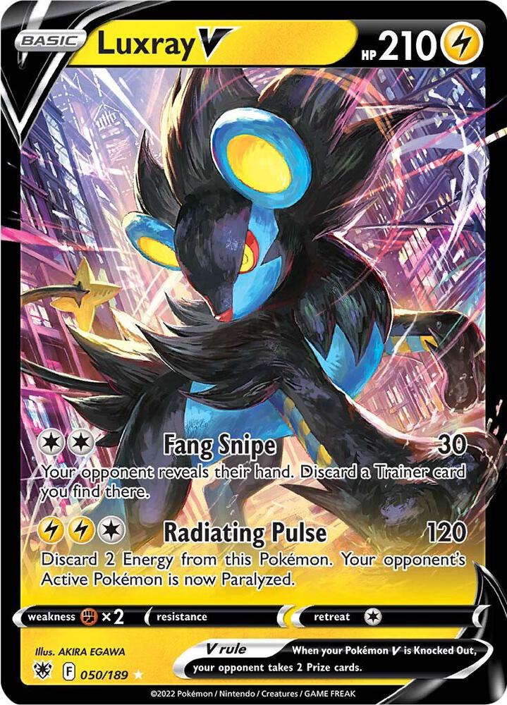 ASR 050/189 Luxray V SR