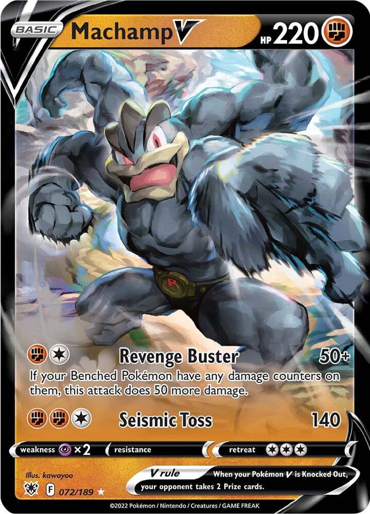ASR 072/189 Machamp V SR