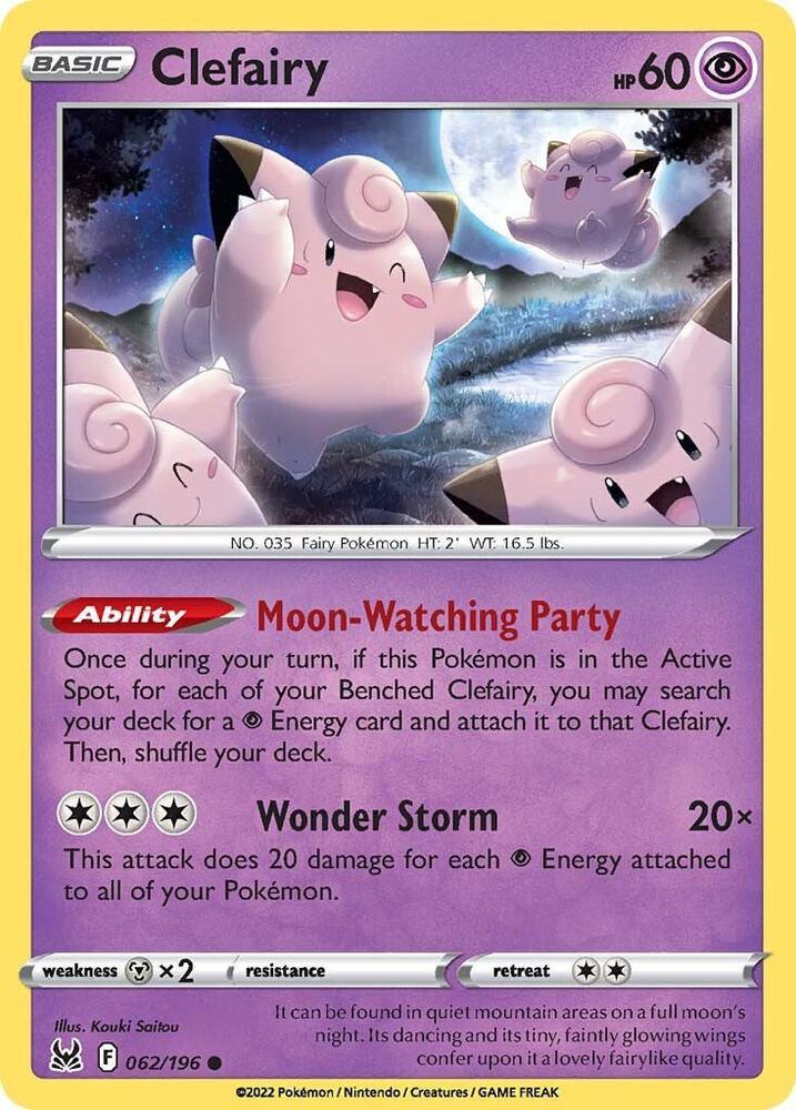 LOR 062/196 Clefairy C