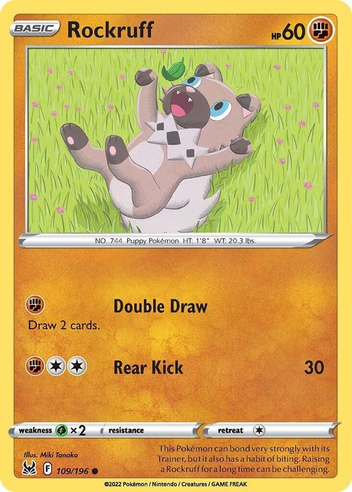 LOR 109/196 Rockruff C