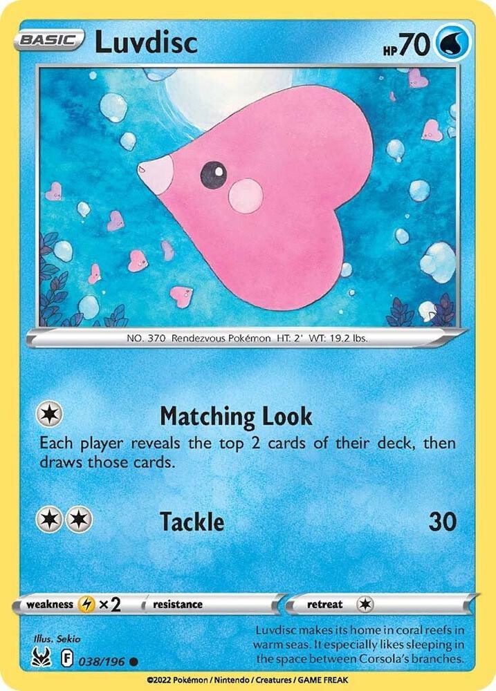 [Reverse Holo] LOR 038/196 Luvdisc C
