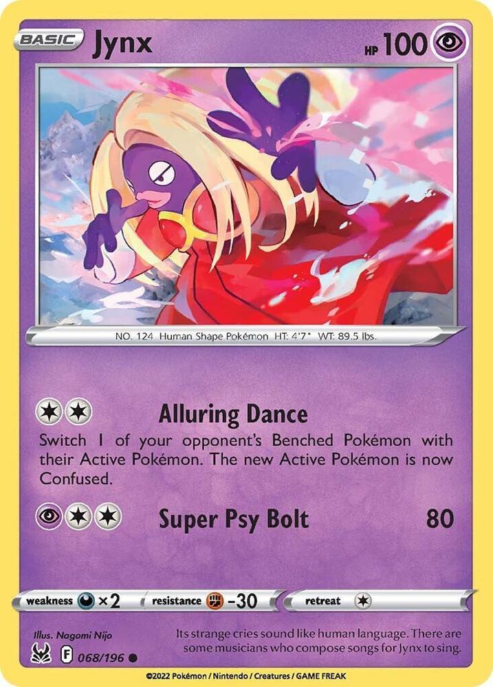 [Reverse Holo] LOR 068/196 Jynx C