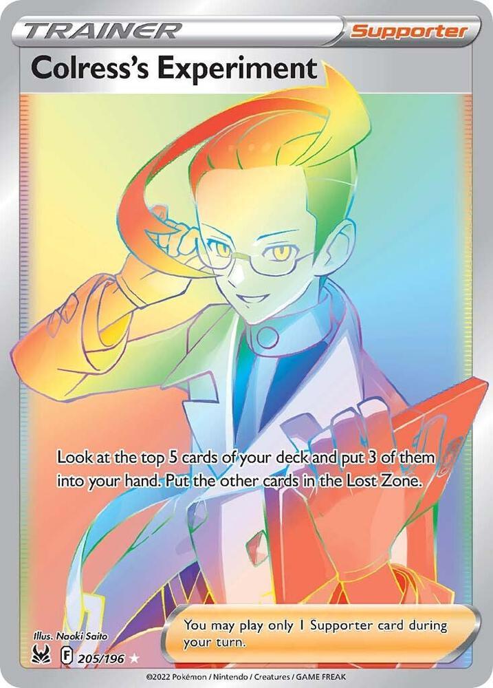 LOR 205/196 Colress's Experiment SR