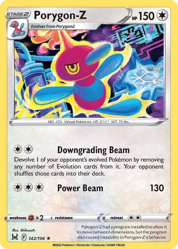 LOR 142/196 Porygon-Z R