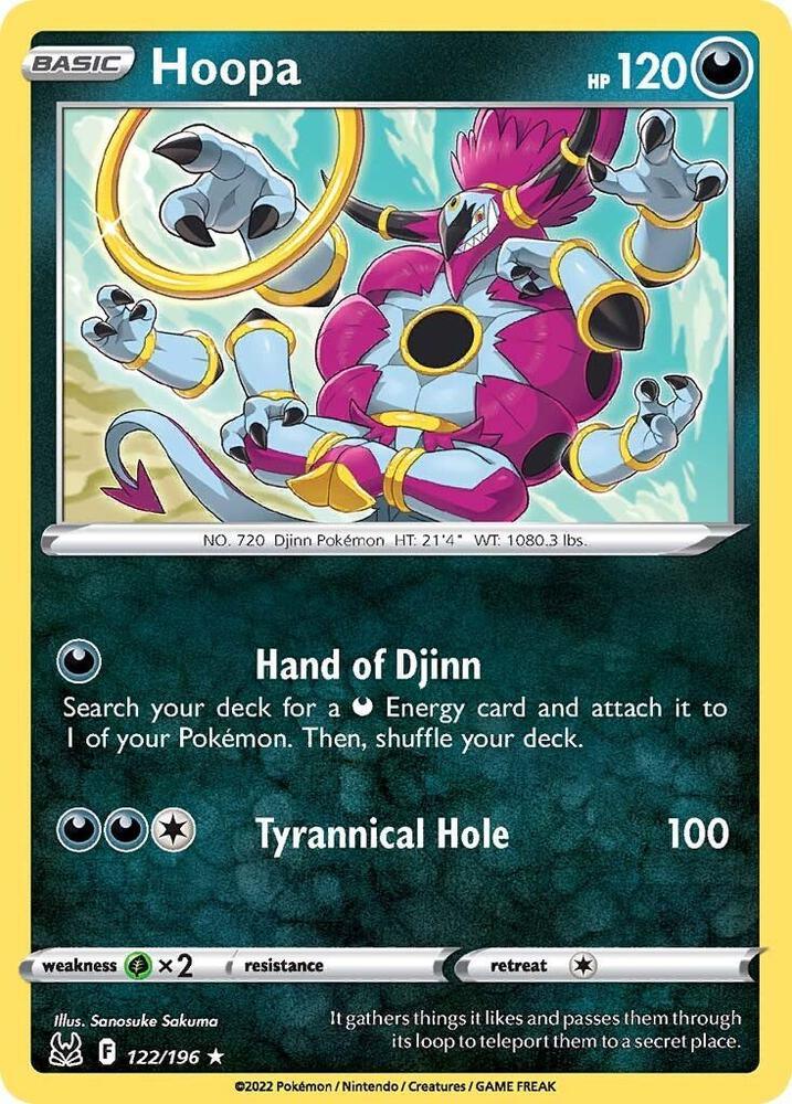[Reverse Holo] LOR 122/196 Hoopa R