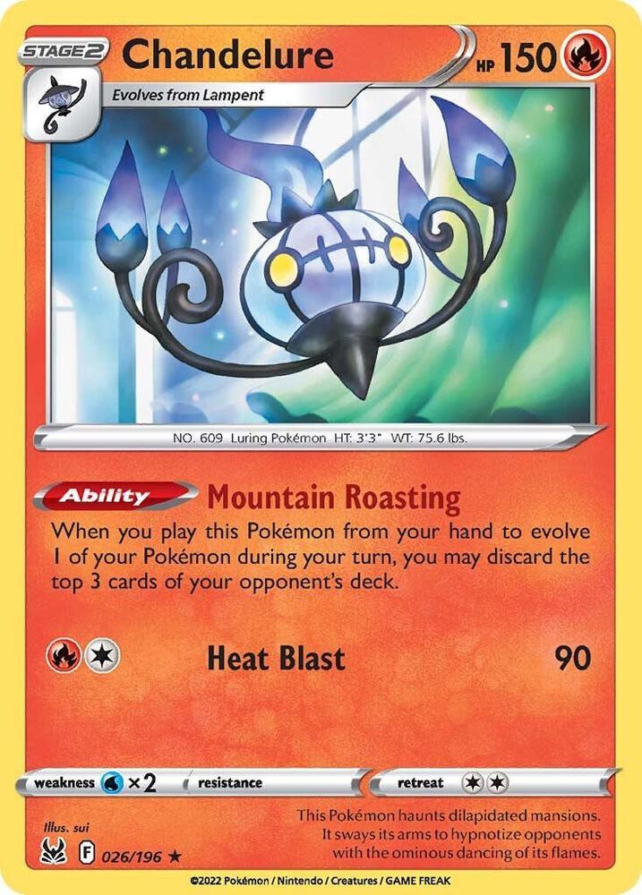 LOR 026/196 Chandelure RH
