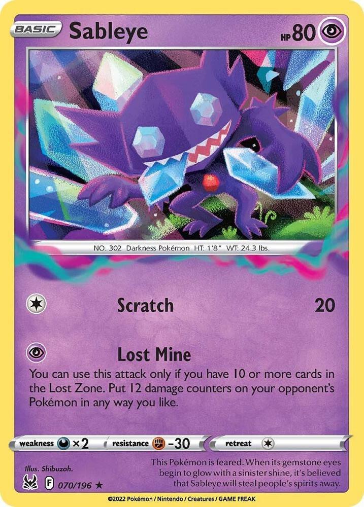 LOR 070/196 Sableye RH