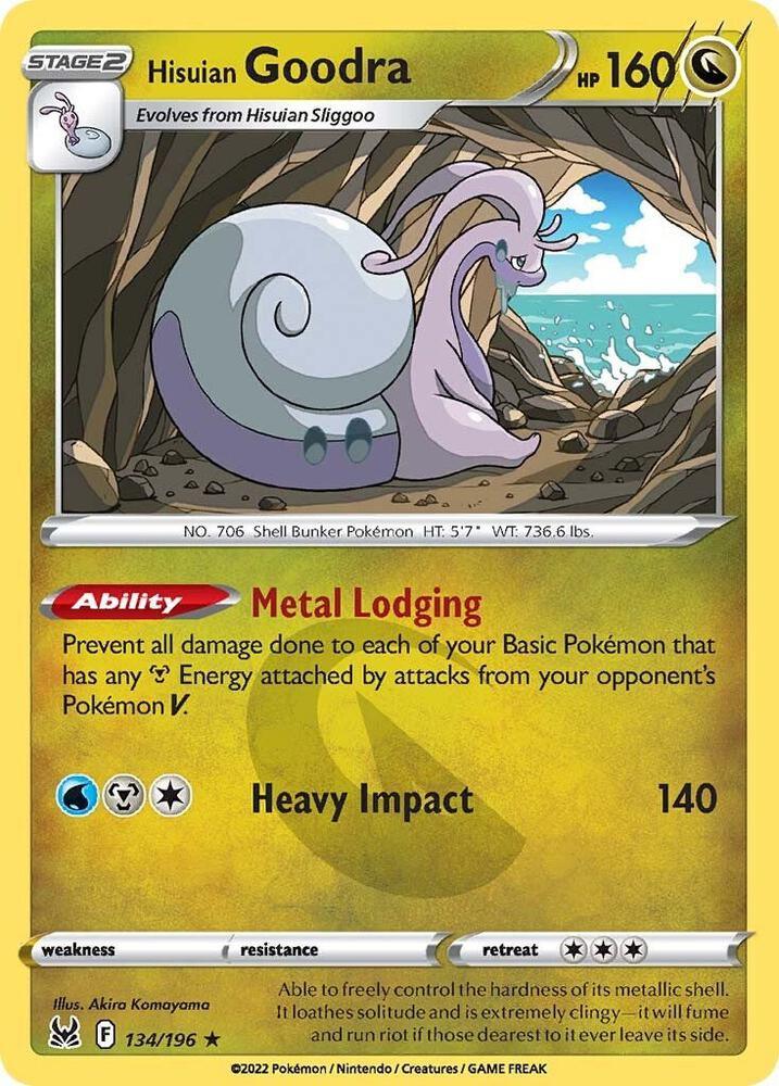 LOR 134/196 Hisuian Goodra RH