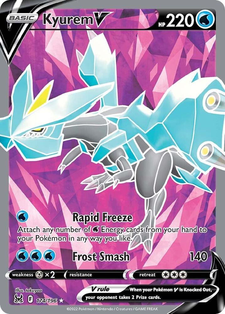 LOR 174/196 Kyurem V SR