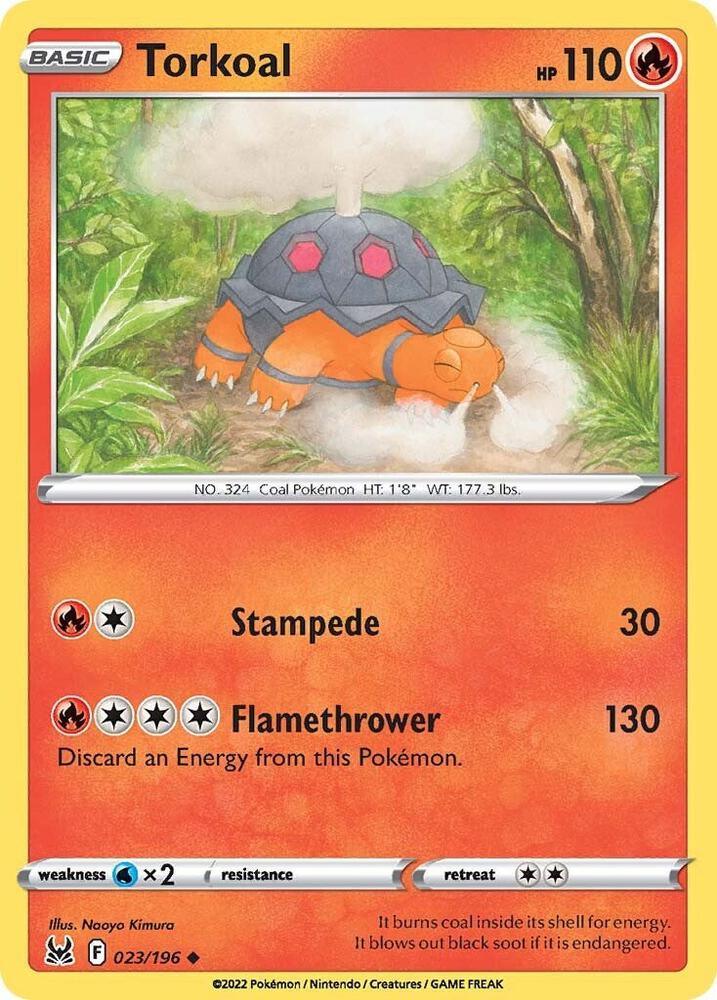 LOR 023/196 Torkoal U