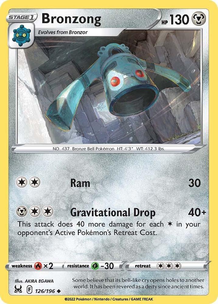 LOR 126/196 Bronzong U