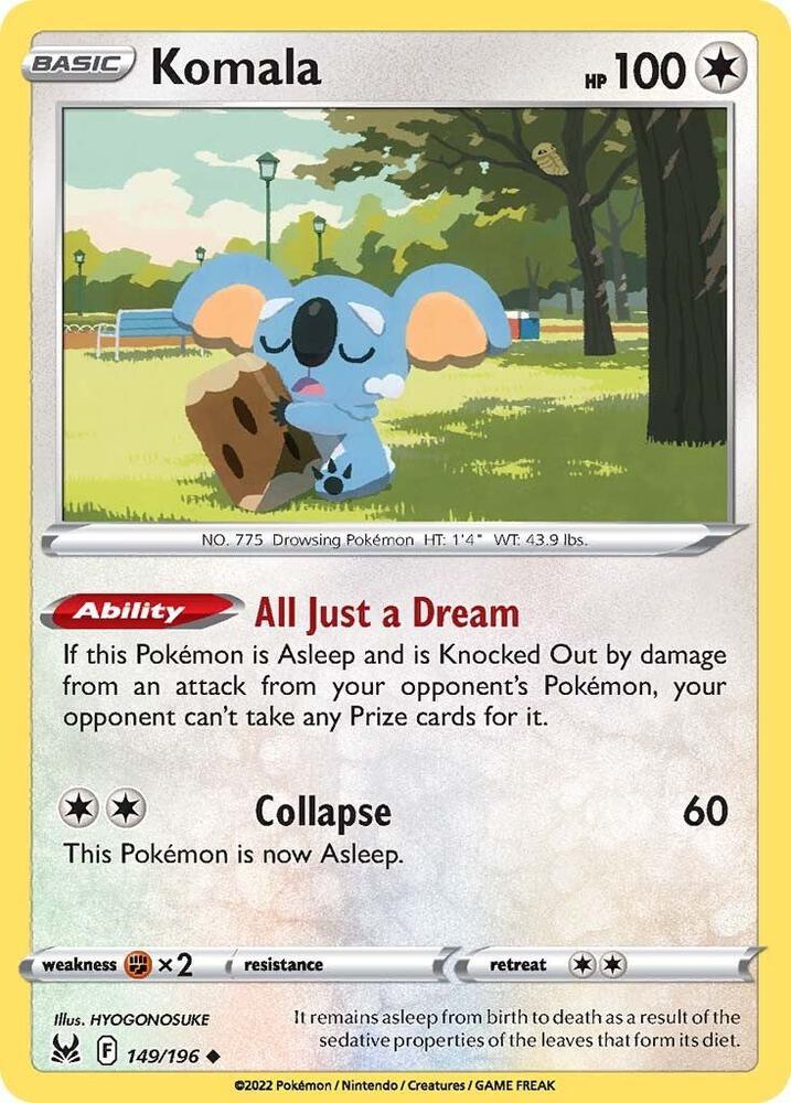 LOR 149/196 Komala U