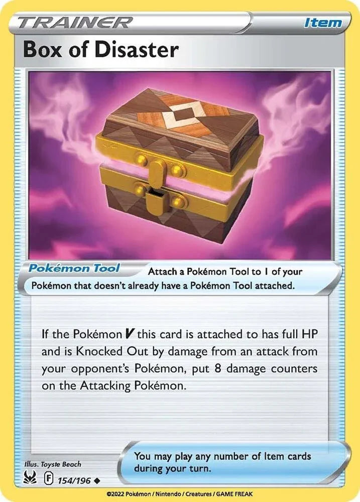 [Reverse Holo] LOR 154/196 Box of Disaster U