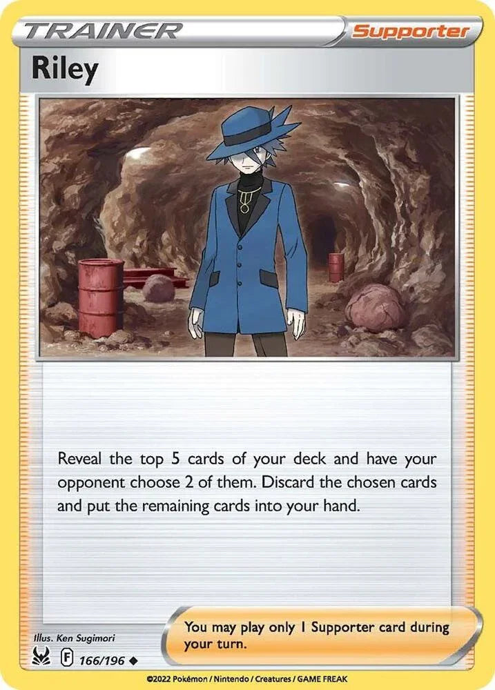 [Reverse Holo] LOR 166/196 Riley U