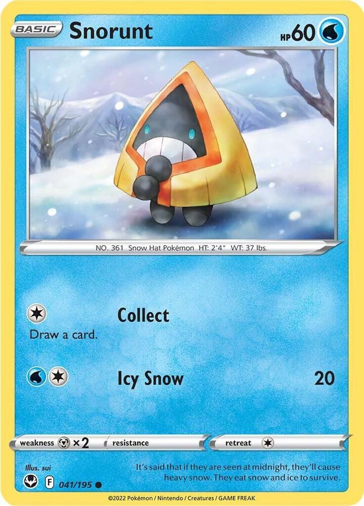 SIT 041/195 Snorunt C