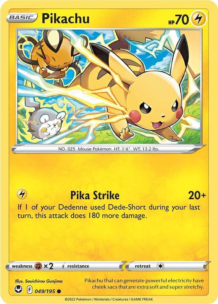 SIT 049/195 Pikachu C