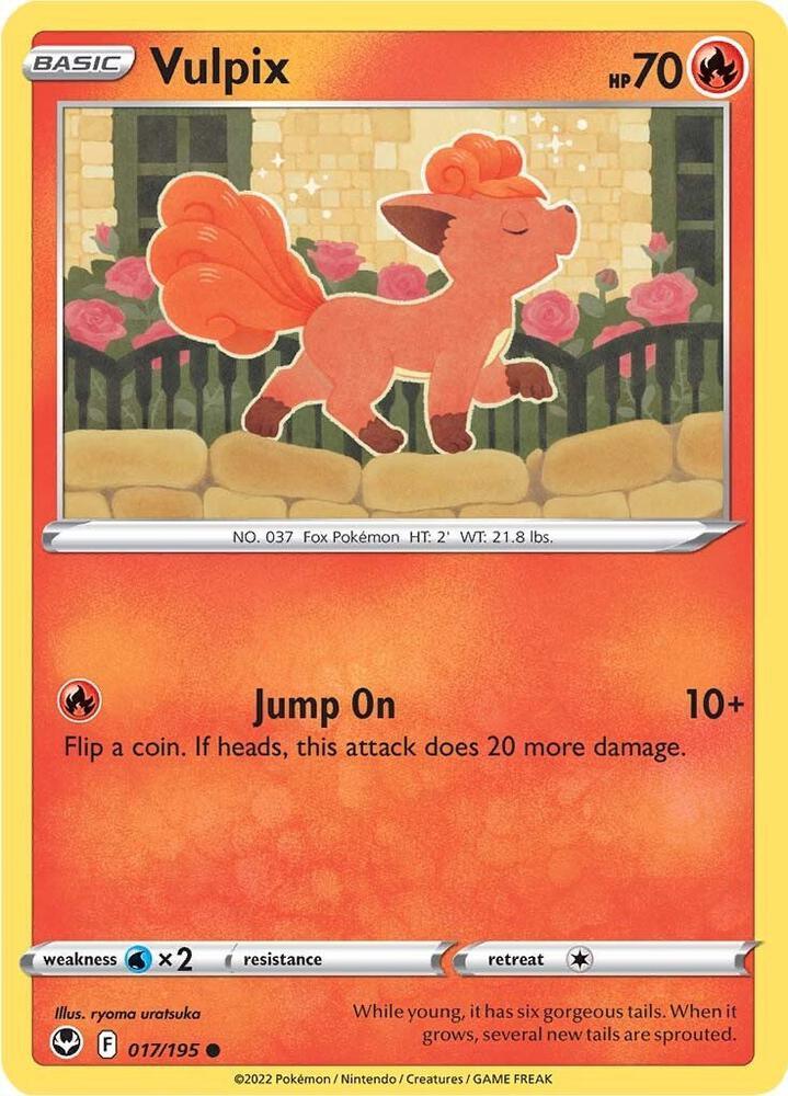 [Reverse Holo] SIT 017/195 Vulpix C