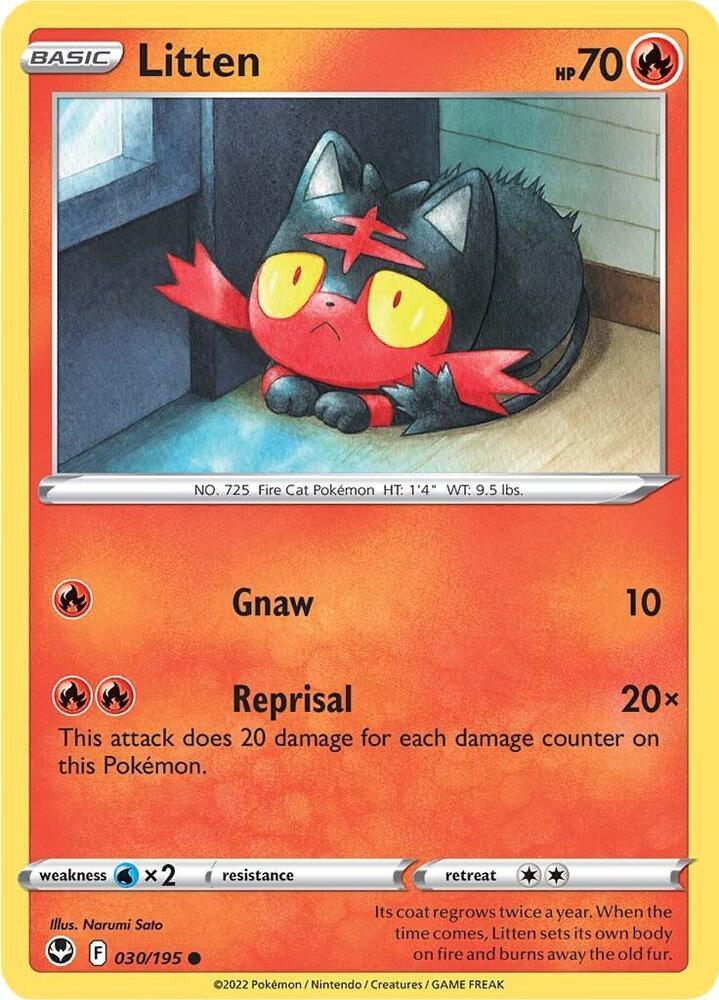 [Reverse Holo] SIT 030/195 Litten C