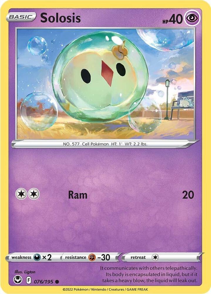 [Reverse Holo] SIT 076/195 Solosis C