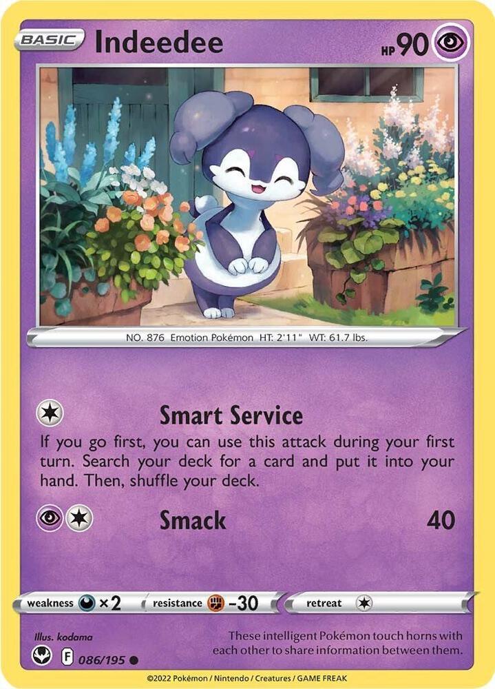 [Reverse Holo] SIT 086/195 Indeedee C