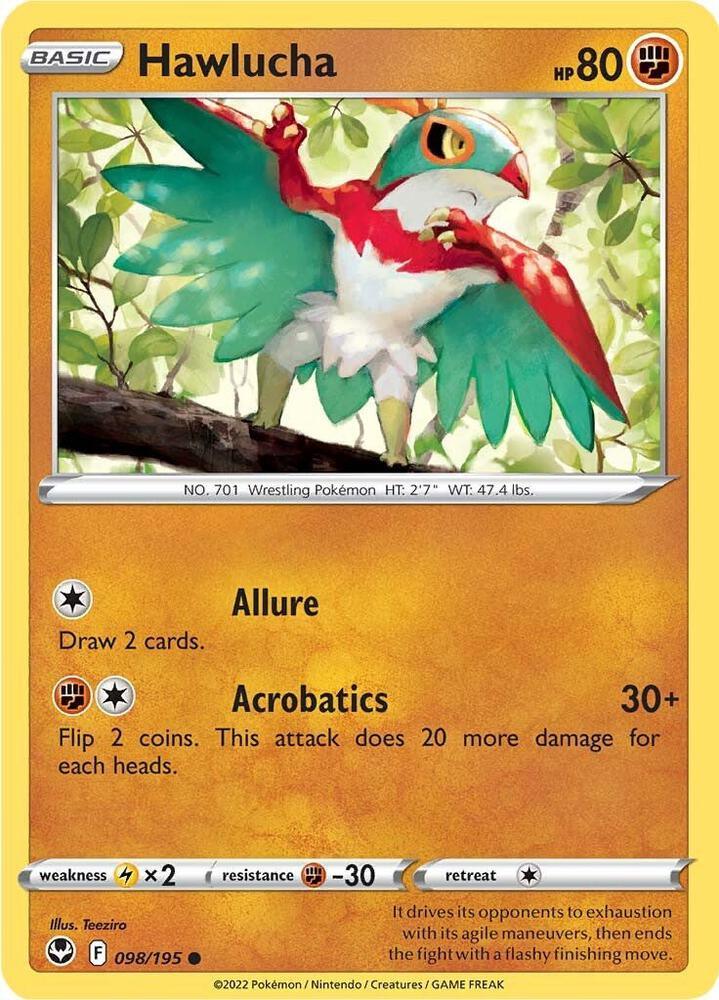 [Reverse Holo] SIT 098/195 Hawlucha C