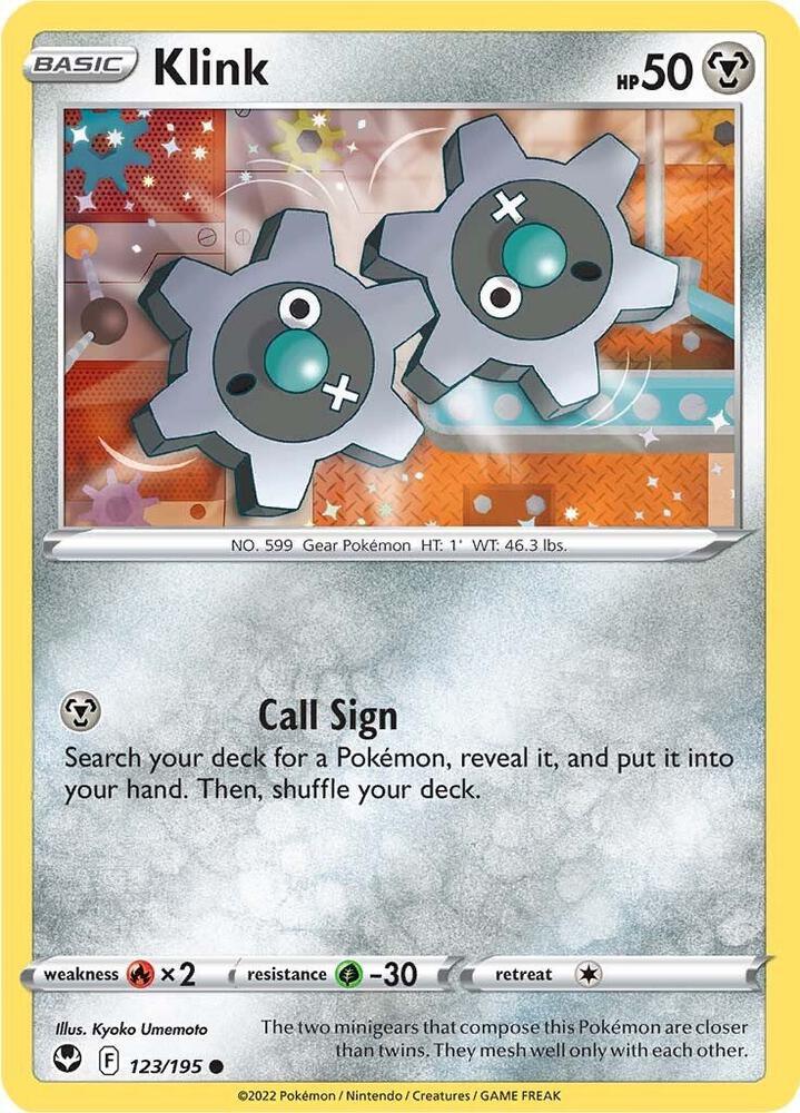 [Reverse Holo] SIT 123/195 Klink C