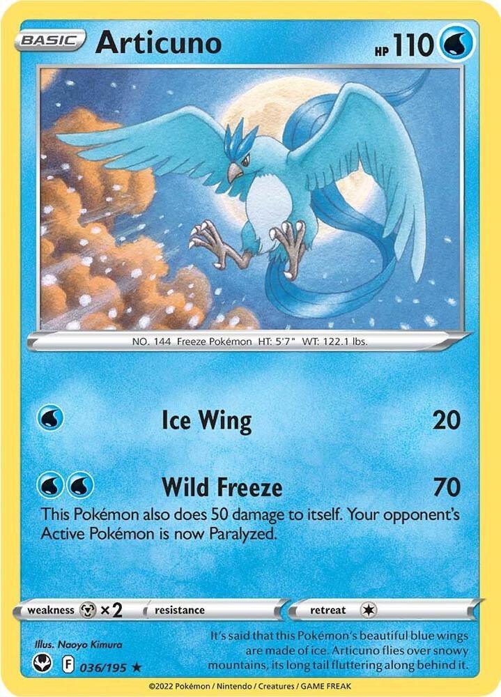 SIT 036/195 Articuno RH